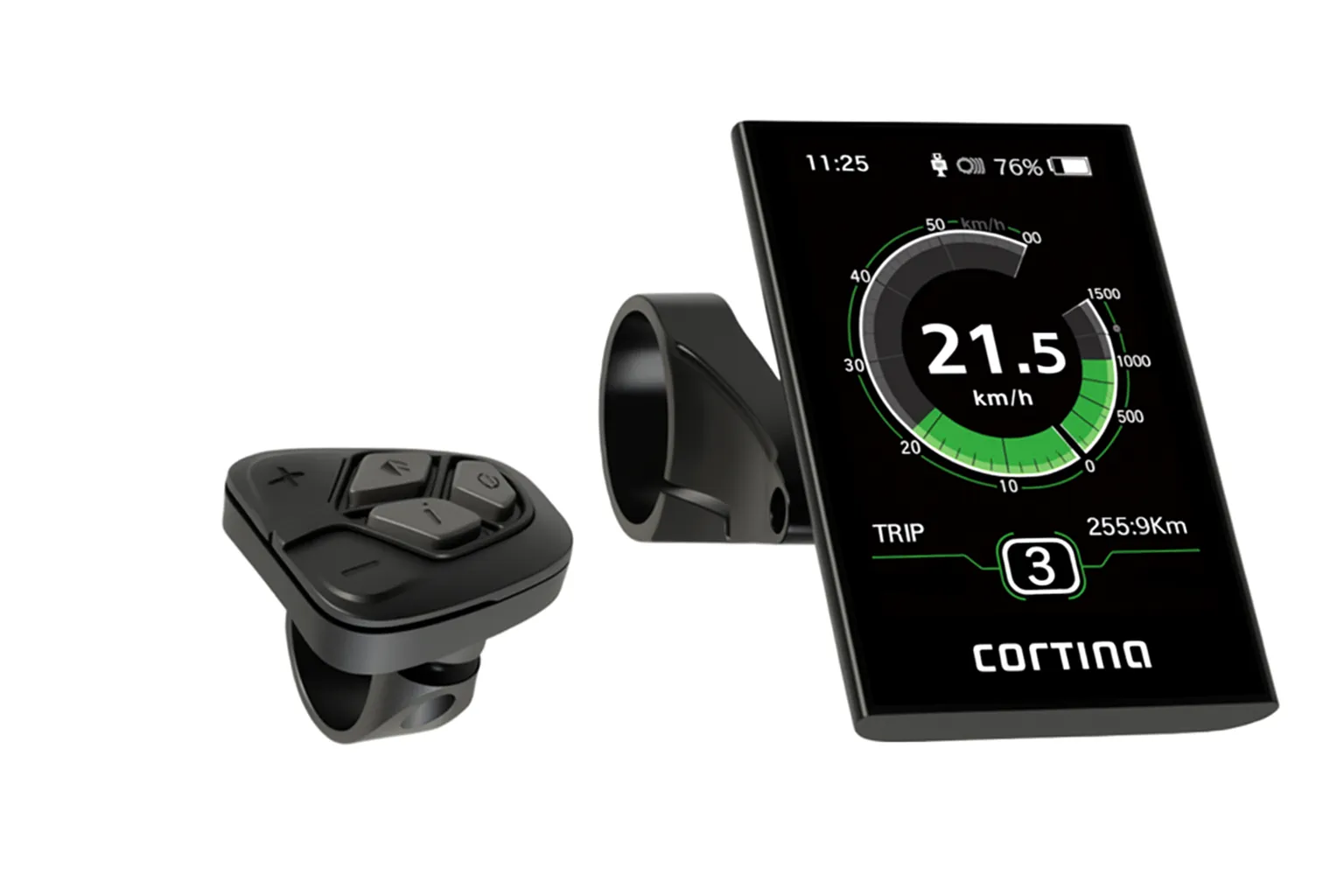 Origineel Bafang DP C18 Canbus Display met CORTINA logo – Geschikt voor Cortina elektrische fietsen