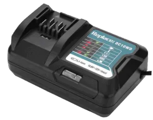 DC10WD lader voor de 10,8 en 12 volts li-ion accu's van Makita